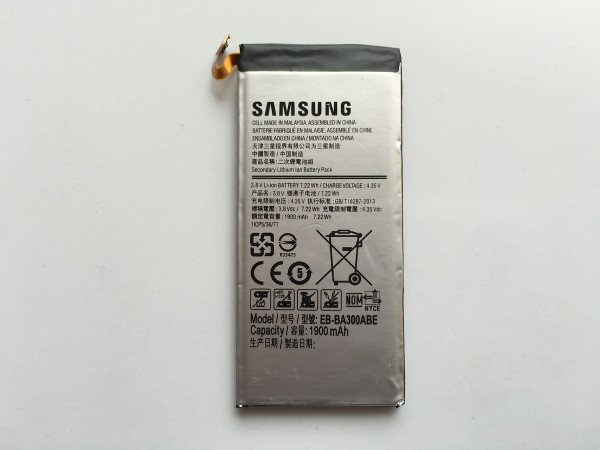 Оригинална батерия за Samsung Galaxy A3 A300H Dual EB-BA300ABE 1900 mAh